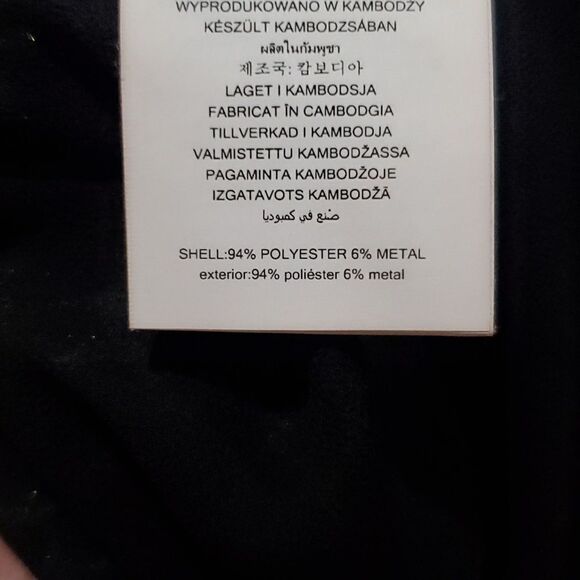 Michael Kors Julia Dress in Leapord Print with Gold Metallic Threads Size M - Picture 14 of 14